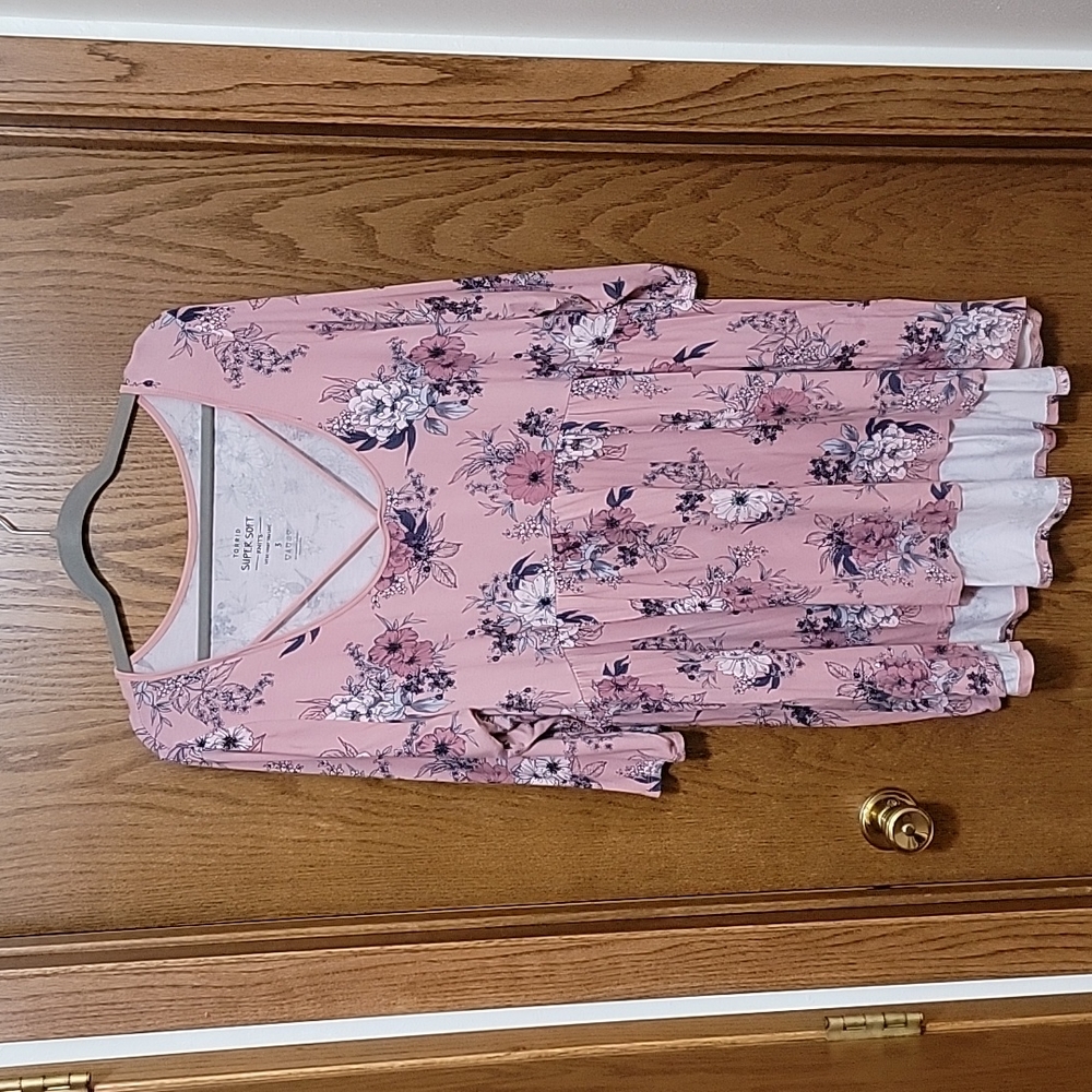 Torrid babydoll shirt size 3